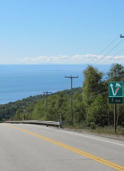 La route à Petite Riviere